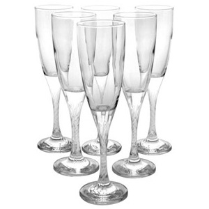 VETRO-PLUS sklenice na šampaňské i líkéry, 150ml, 6ks, 3344307