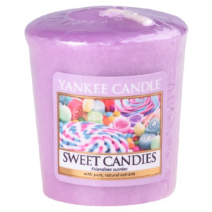Votivní vonná svíčka Yankee Candle Sweet Candies - Sladké bonbóny 50 GRAMŮ
