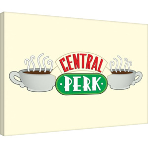 Obraz na plátně Přátelé - Central Perk Cream, (80 x 60 cm)