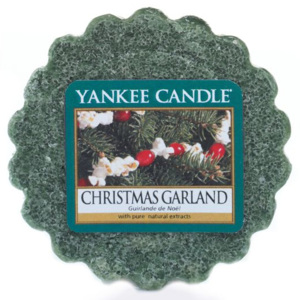 Vonný vosk Yankee Candle Christmas Garland - Vánoční věnec 22 GRAMŮ