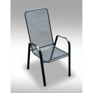 UNIKOV Zahradní kovová židle SÁGA vysoká UK.U000
