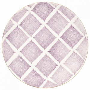 Porcelánový talíř Kassandra lavendar