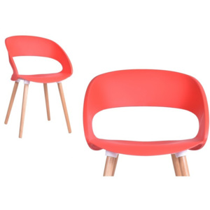 TZB Barová židle Reims - červená