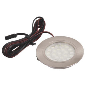 PLUX PROFI Podhľadové bodové svietidlo LED strieborné 1,8W studená biela