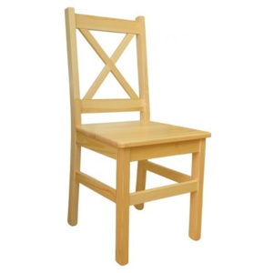 Dřevěná židle SITDOWN 2, 95x42x45 cm, borovice