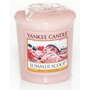 Votivní vonná svíčka Yankee Candle Summer Scoop - Kopeček letní zmrzliny 50 GRAMŮ