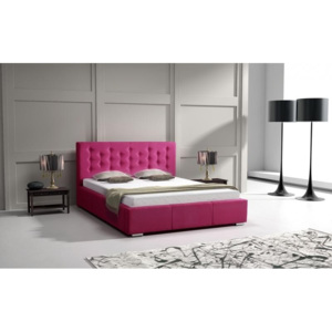 Luxusní postel Savana + matrace Dakota + rošt 160 x 200 cm