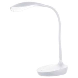 EMOS Lighting LED stolní lampa DEL-1321, bílá s USB