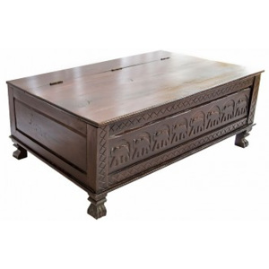 Orientální konferenční stolek z palisandrového dřeva 1500