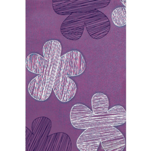 Moderní kusový koberec Vegas Pop 36KRK | fialový Typ: 80x150 cm