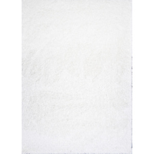 Merinos Kusový koberec Shaggy Plus 963 bílý 080x150 cm