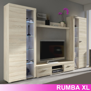 Obývací stěna Rumba XL - sonoma - !!!