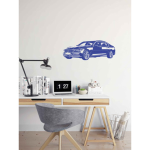 GLIX BMW G11 - samolepka na zeď Královská modrá 95 x 35 cm