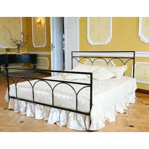Kovová postel SASKIE Povrchová úprava: na přání dle RAL, Rozměr: 90 x 200 cm