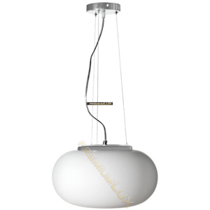 Lampada Designe Stropní závěsné svítidlo ISABELLA 280x1500mm 2xE27 sklo, kov