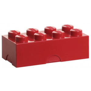 Lego box na svačinu - červená