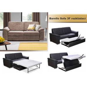Pohovka Barello sofa 3F - rozkládací - sedací souprava Barello