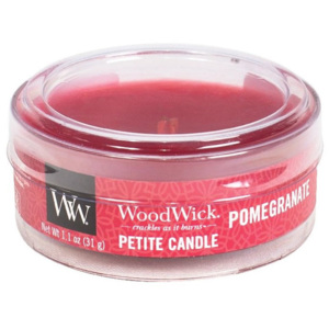 WoodWick – Petite Candle vonná svíčka Granátové jablko 31 g