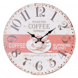 Nástěnné hodiny COFFEE kód: 6KL0419