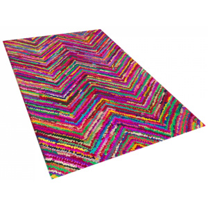 Barevný shaggy koberec 80x150 cm - KARASU