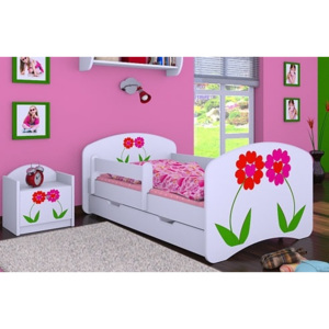 Dětská postel Happy Babies - dva květy