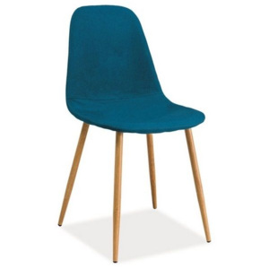 Jídelní židle FOX - modrozelená