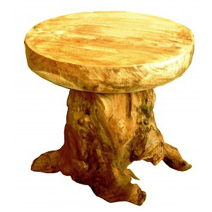 Barová stolička z kořenového Teakového dřeva 1115