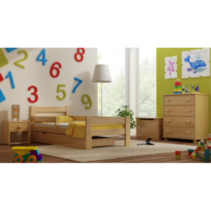 Dětská postel Max s úložným prostorem 160x80 (Dětská postel Max 160x80 10 barevných variant !!!)