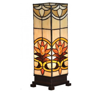 ClayreC Stolní lampa Tiffany Vlammen 5LL-5779