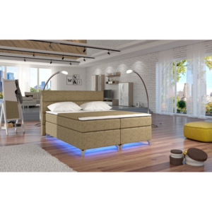 Čalouněná postel BASILIO, bez LED, 160x200, berlin03