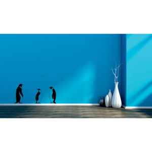 Samolepka na zeď - Tučňáci