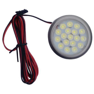 PLUX IDET Podhľadové bodové svietidlo LED 1.5W 12V DC teplá biela