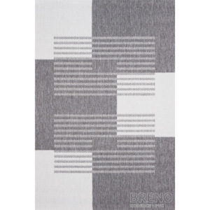 Kusový koberec buklák (boucle) Adria 20SGG | šedý Typ: 70x140 cm