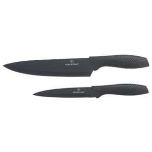 2-dílná sada nožů FONDA s antiadhezní vrstvou | černá