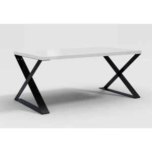Stůl SAIA X, 160x78x90, černý lesk
