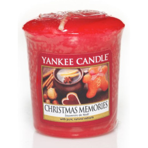 Votivní vonná svíčka Yankee Candle Christmas Memories - Vánoční vzpomínky 50 GRAMŮ