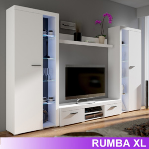 Obývací stěna Rumba XL - bílá - !!!