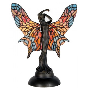 ClayreC Dekorativní lampa Tiffany Ariel 5LL-9889