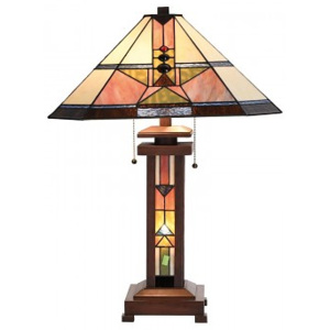 ClayreC Stolní lampa Tiffany Mozaiek 5LL-5781