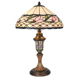 ClayreC Stolní lampa Tiffany Tulipes 5LL-5774