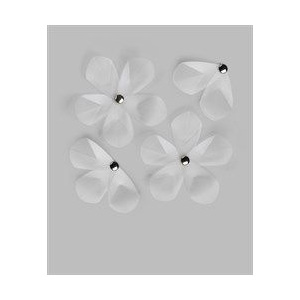 Dekorace na zeď Umbra AERIAL FLOWER plast květy set/12ks