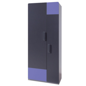 Obývací pokoj Lido - Šatní skříň SZ2D - fialová