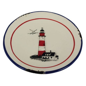 SEA Club Keramický talířek malý - motiv maják 15,5 cm 3909