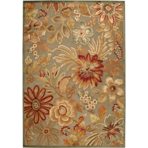 Jutex Kusový koberec moderní Nepal 38338-5252-51 vícebarevný květy 065x110 cm