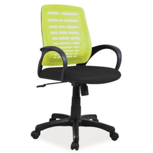 Kancelářská otočná židle Q-073 - zelená