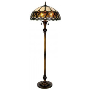 ClayreC Stojací lampa Tiffany Rayures 5LL-5449