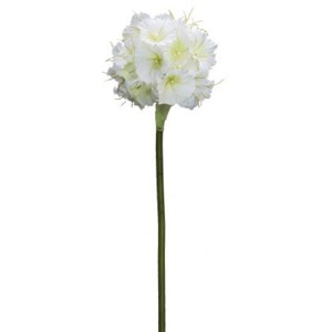 Umělá květina Sia Home Fashion Chryzantema bílá 53cm