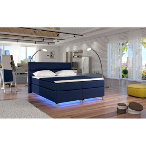 Čalouněná postel BASILIO, bez LED, 180x200, Soft09