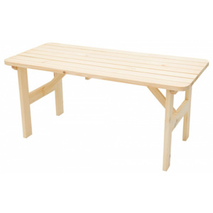 Masivní dřevěný zahradní stůl z borovice dřevo 32 mm