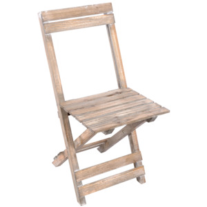 Skládací židle - stojan pod květináč EMAKO